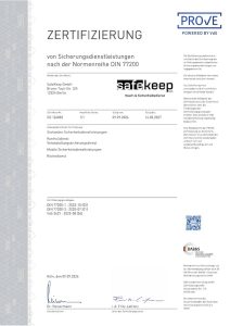 SafeKeep-DIN-77200-2026